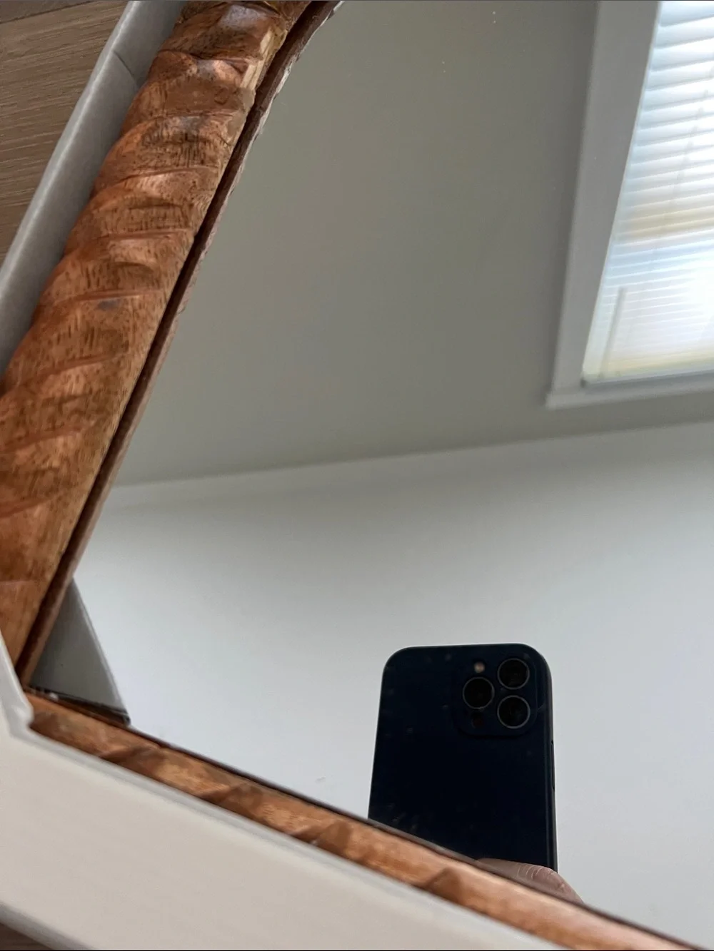 Studio McGee Wood Twisted Arch Wall Mirror